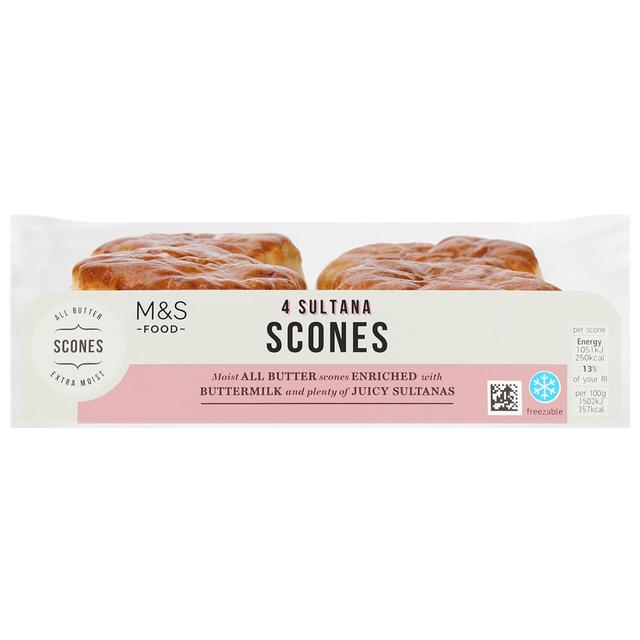 M&S All Butter Sultana Scones