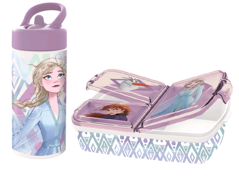 Euromic - Frozen Lunch Box & Water Bottle