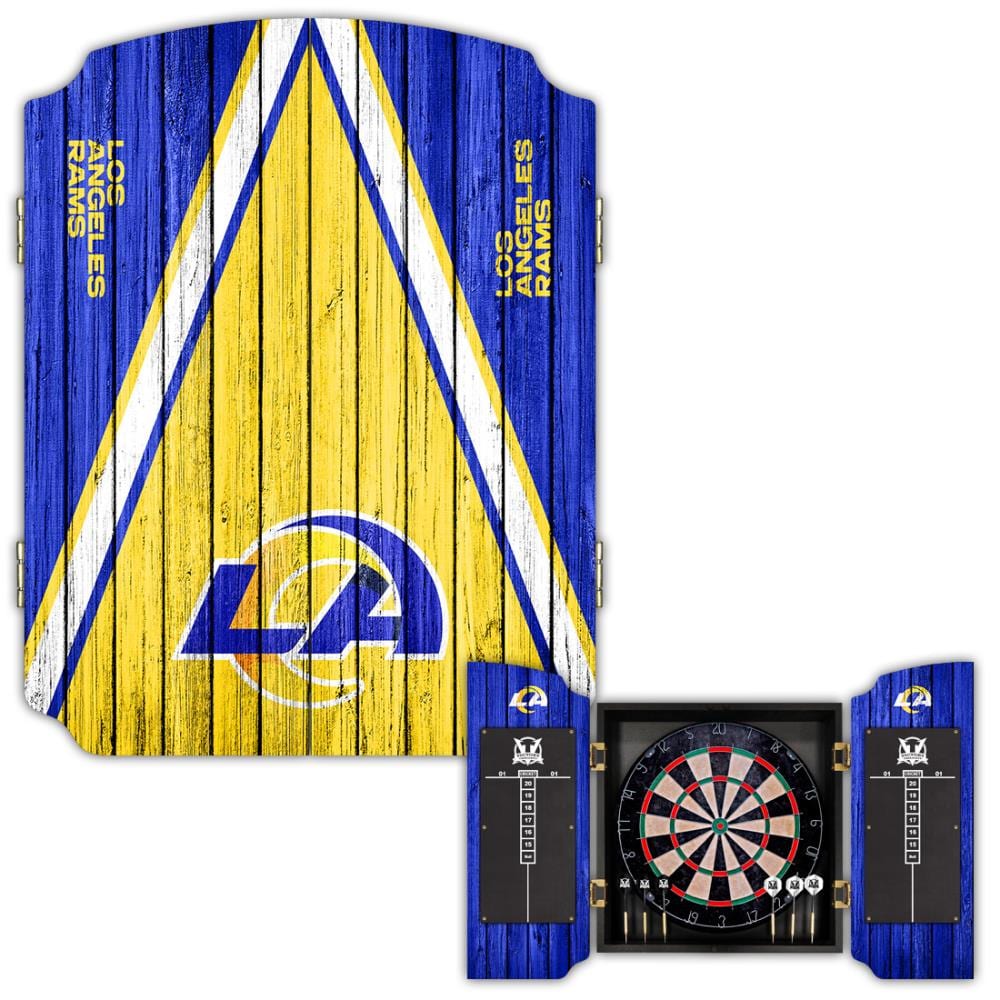 Victory Tailgate Los Angeles Rams NFL Dartboard Cabinet | 9536473