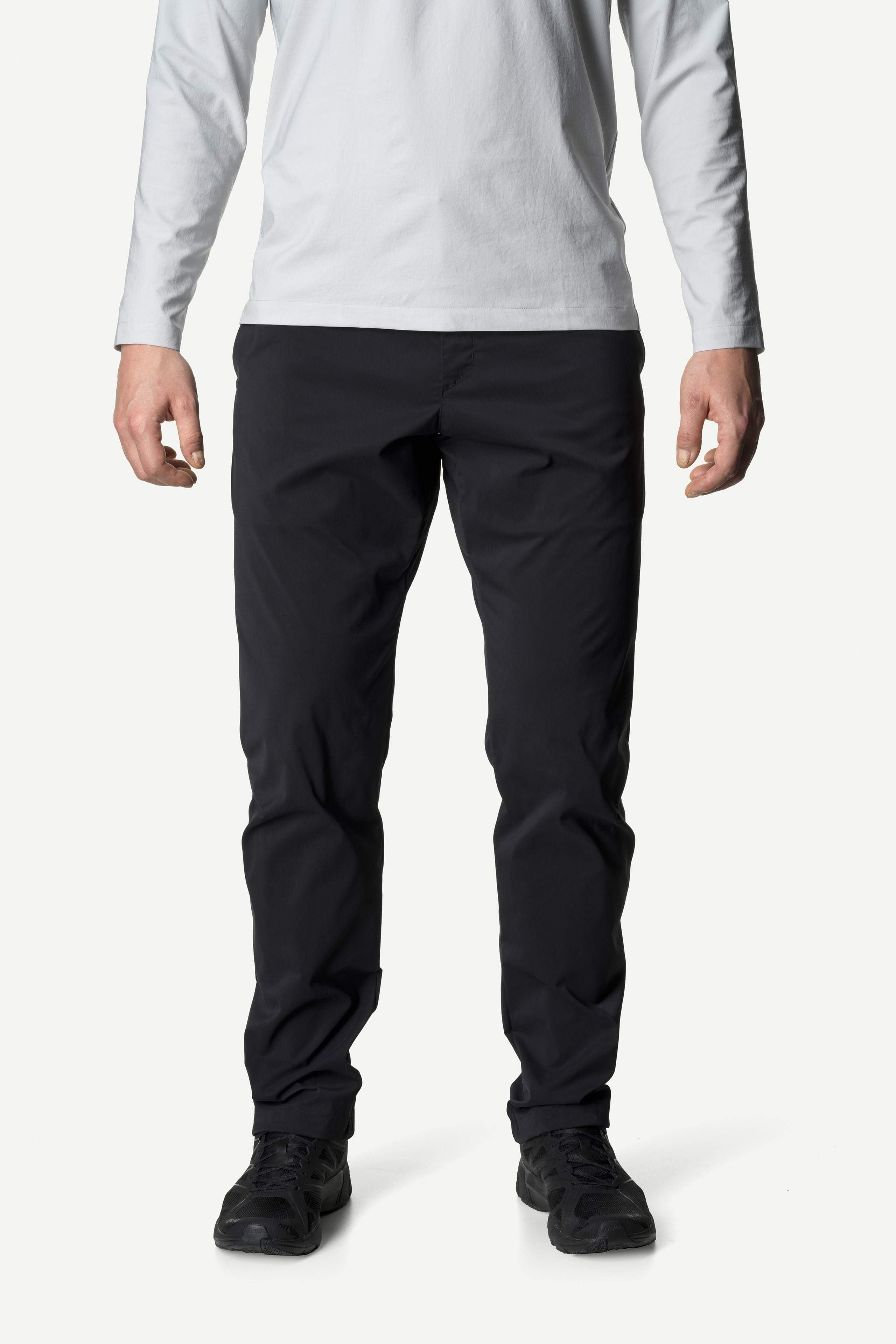 Houdini M's Omni Pants - Recycled Polyester, True Black / L