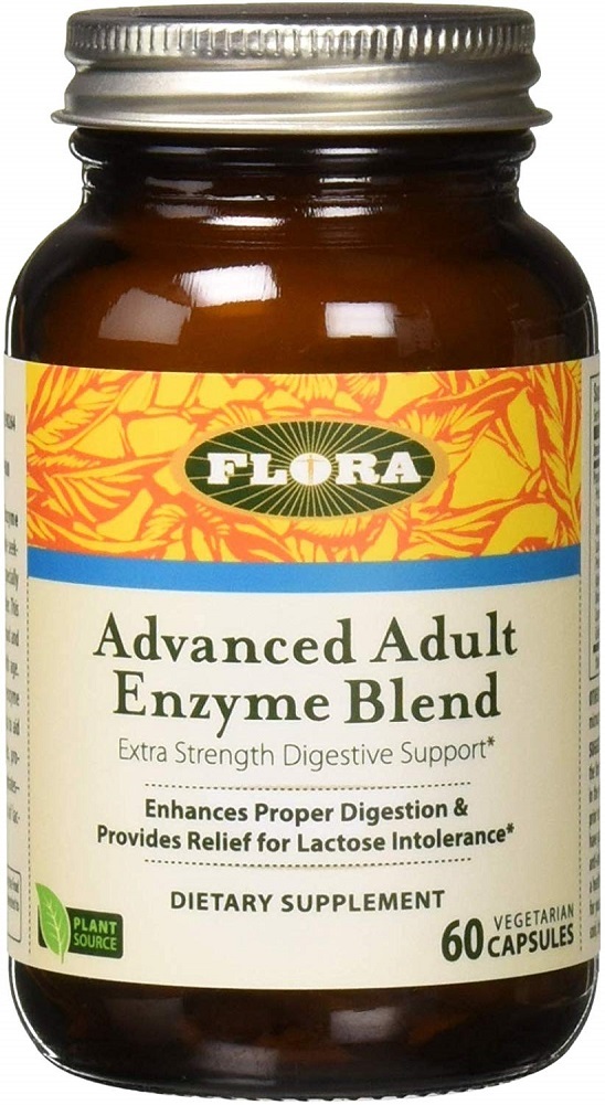 UdoS Advanced Adult Enzyme Blend 60 Capsules - Supplement Digestive Support