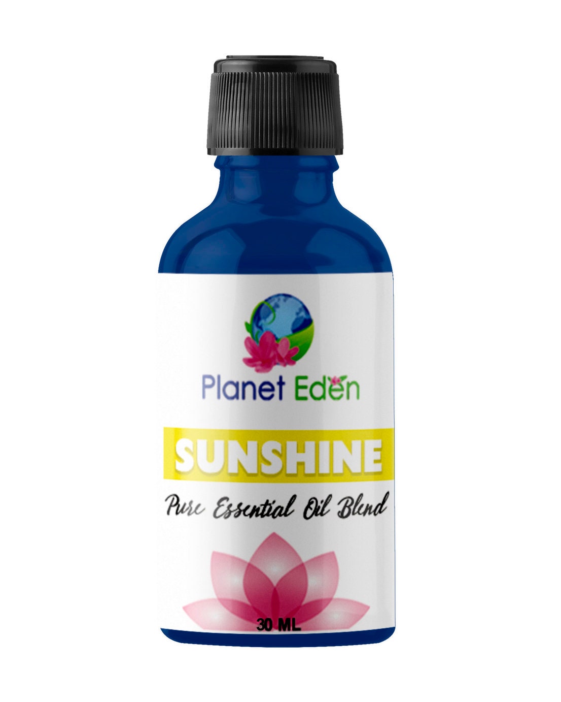 Planet Eden Sunshine Essential Oil Blend - Vibrant & Invigorating Of Therapeutic Oils Citrus, Lavender Hibiscus