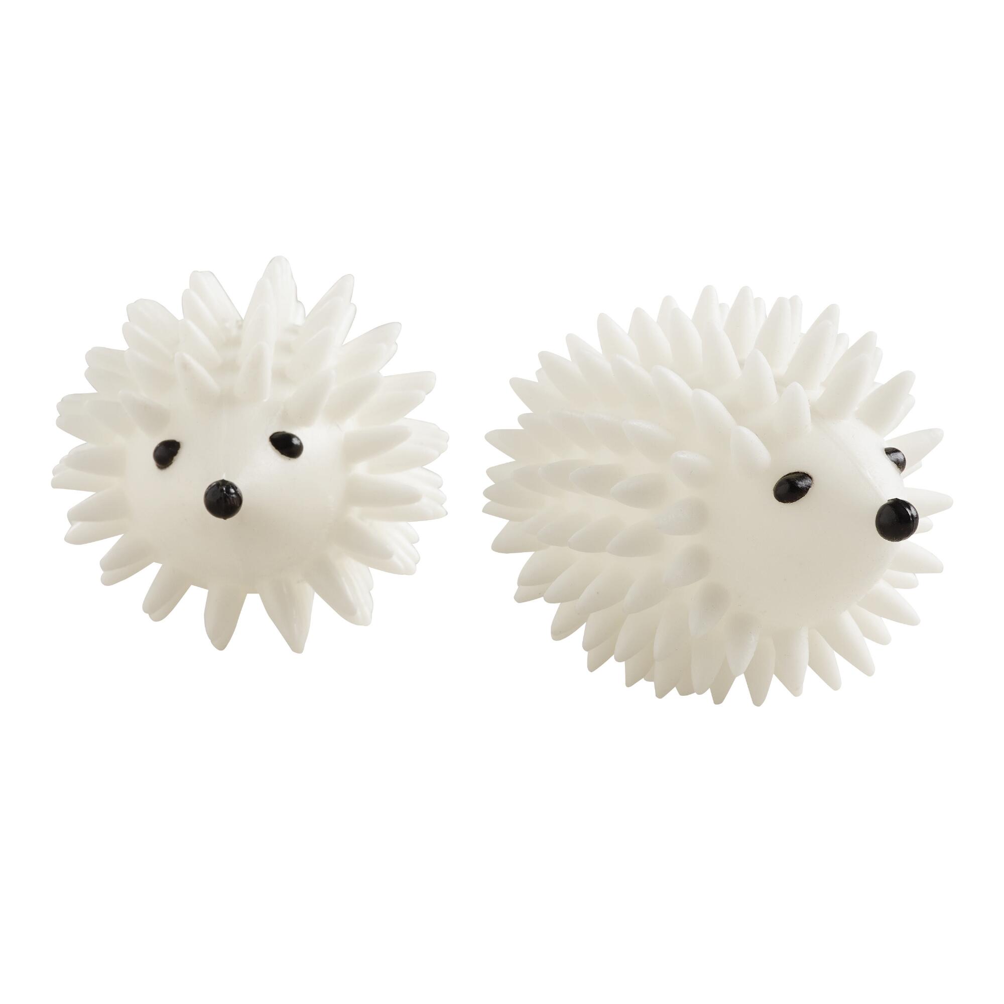 Hedgehog Dryer Balls, 2-Pack: White by World Market