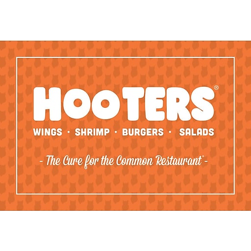 Hooters Gift Card $100 (Email Delivery)