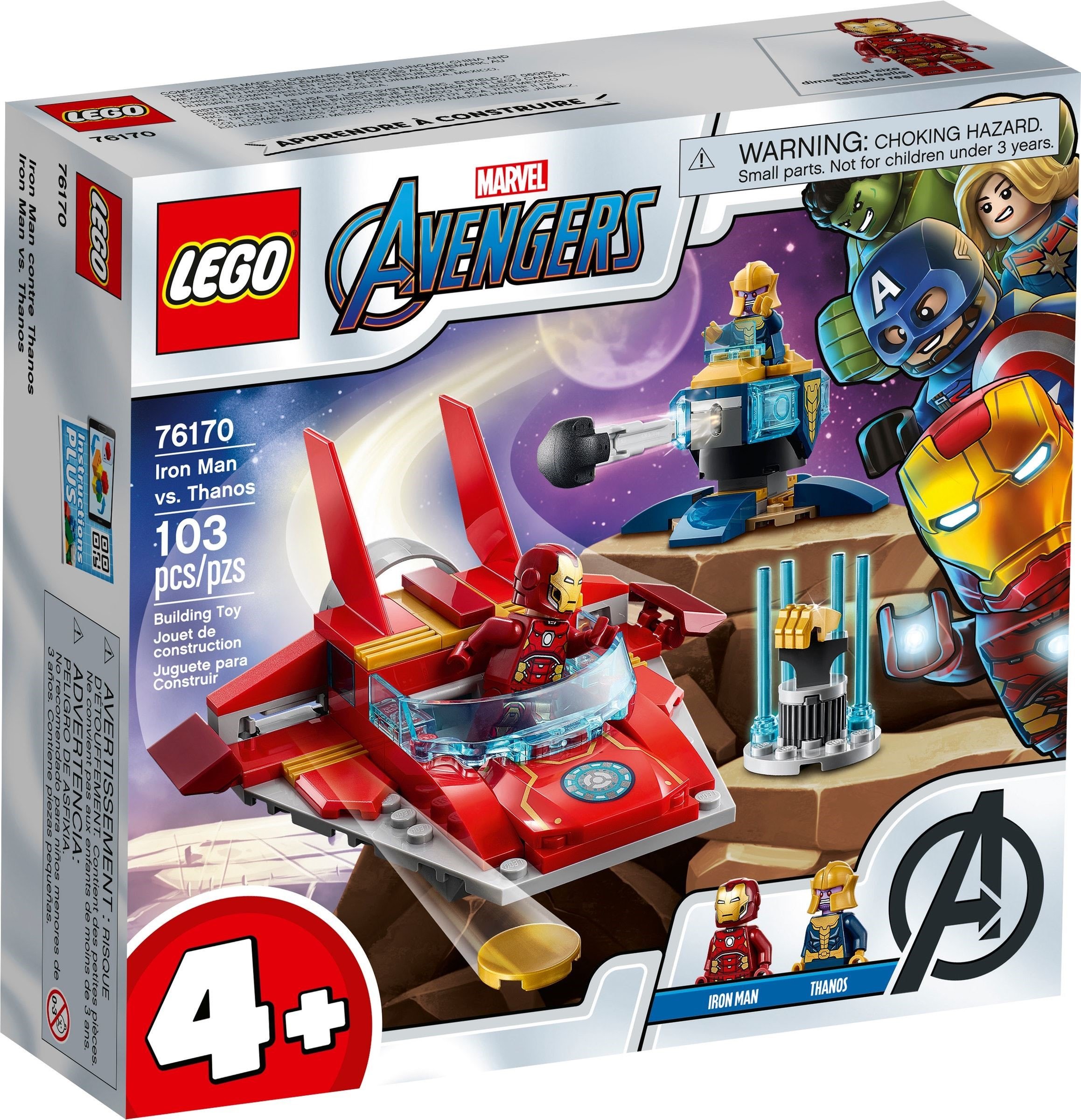 LEGO Super Heroes - Iron Man vs. Thanos (76170)