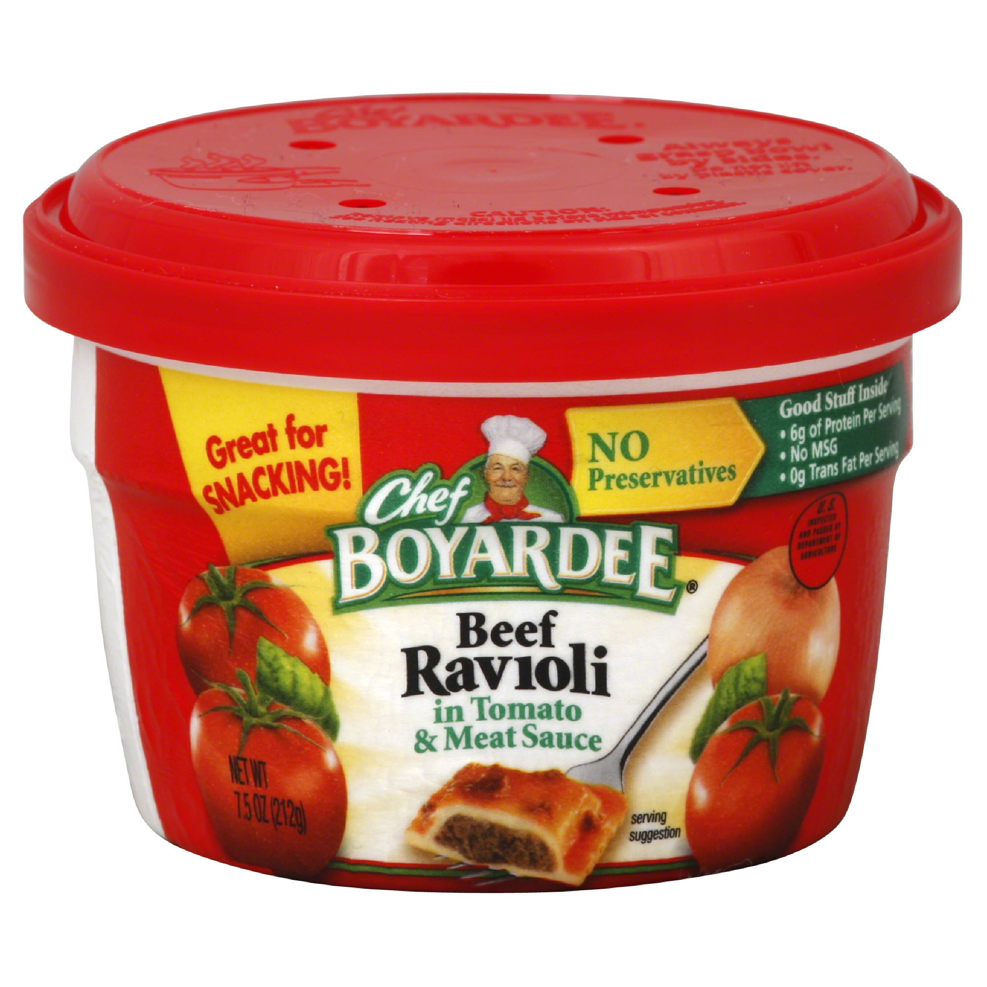 Chef Boyardee Beef Ravioli in Tomato & Meat Sauce - 7.5 oz