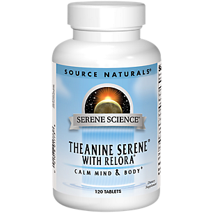 Serene Science - Theanine Serene with Relora - Supports Calm Mind & Body (120 Tablets)