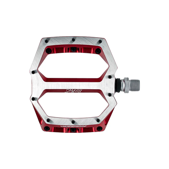 Osta Nukeproof Horizon Pro Sam Hill Enduro MTB Pedals Red, Red