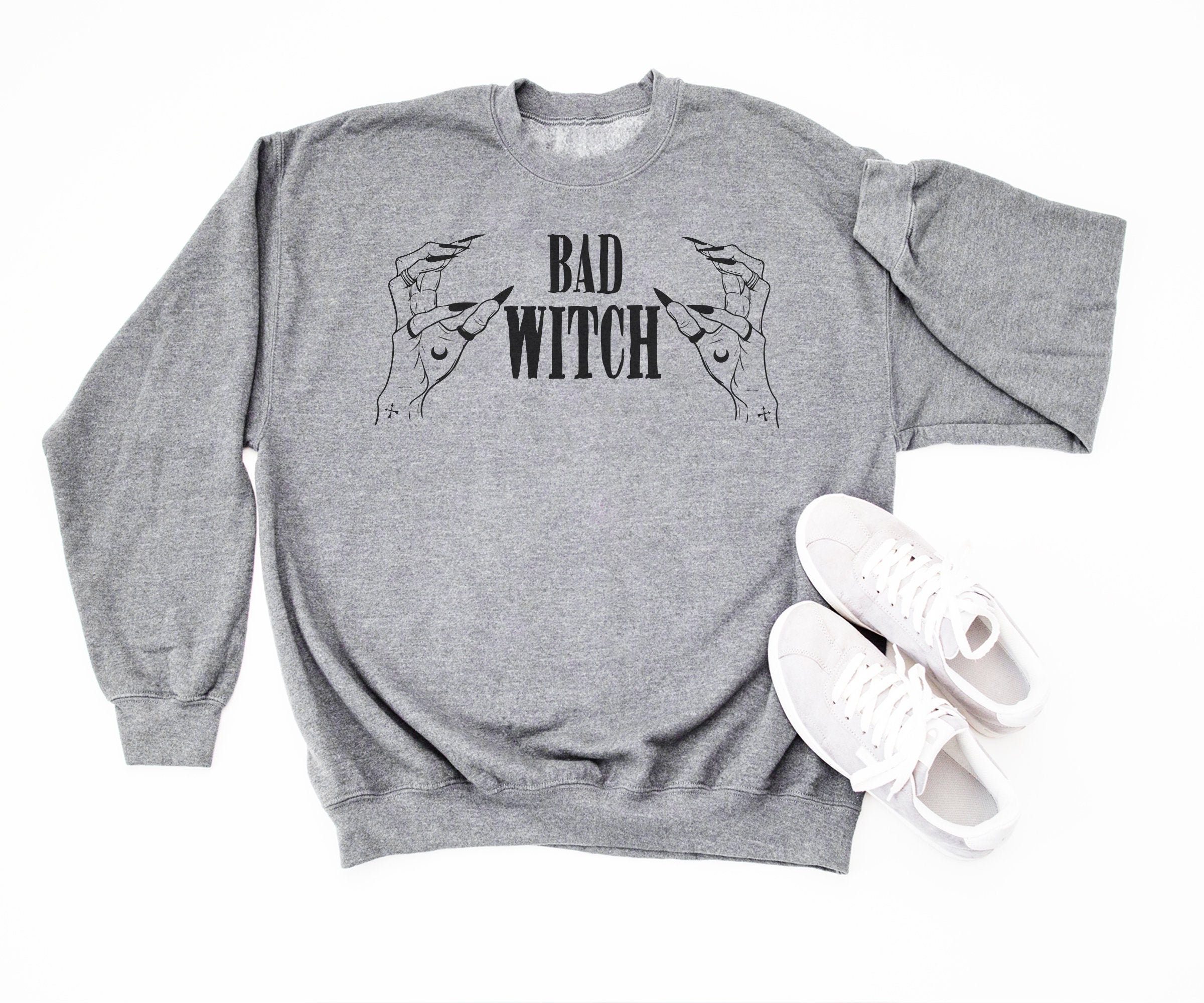 Bad Witch Halloween Sweater Cute Sweatshirt For