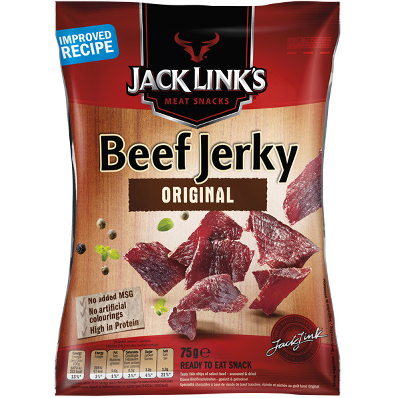 Beef Jerky "Original" 75g - 80% rabatt
