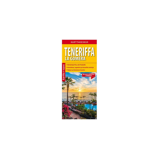 Osta Karttakeskus Teneriffa la Gomera kartta+opas netistä 