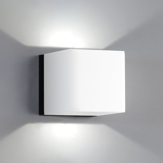 LED-seinävalaisin Dau Mini, 2 lamppua, valkoinen