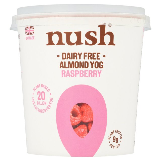 Nush Raspberry Almond yoghurt