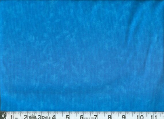 Turquoise Quilter's Blender 100% Cotton Fabric