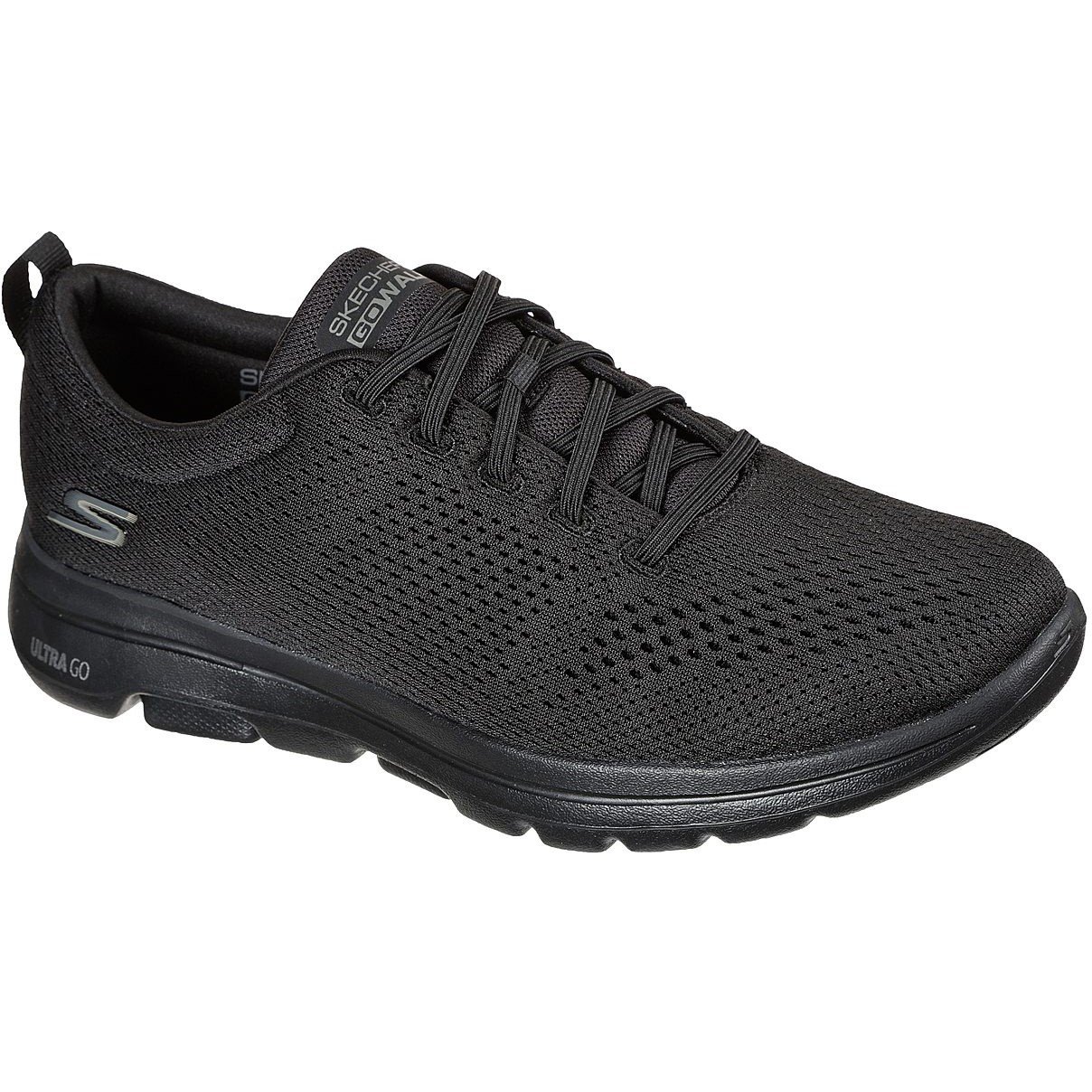 Skechers Men's Go Walk 5 Warwick Trainer Various Colours 32200 - Black 6