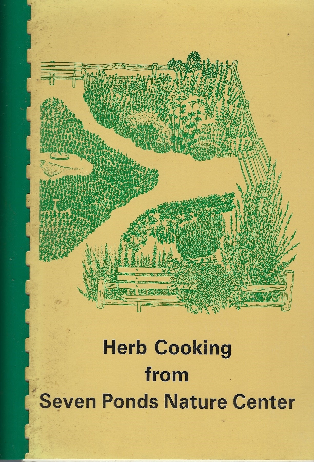 Dryden Michigan Vintage 1997 Herb Cooking From Seven Ponds Nature Center Cookbook Mi Volunteers Recipes Community Collectable Souvenir Rare