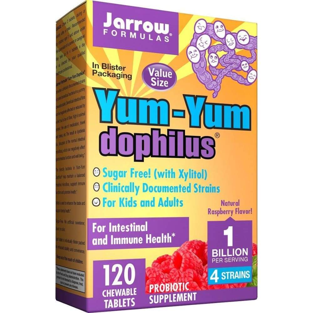 Yum-Yum Dophilus, 1 Billion - 120 chewable tabs