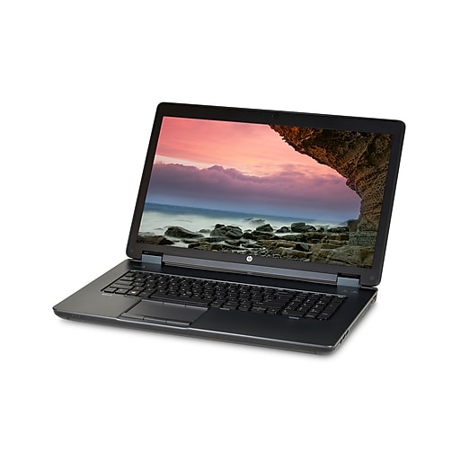 HP ZBook 17 17.3" Refurbished Laptop, Core i7-4600M 2.9GHz Processor, 16GB Memory, 256GB SSD, Windows 10