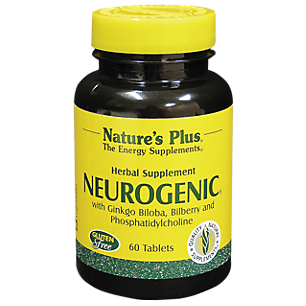 Neurogenic with Ginkgo Biloba, Billberry and Phosphatidylcholine (60 Tablets)