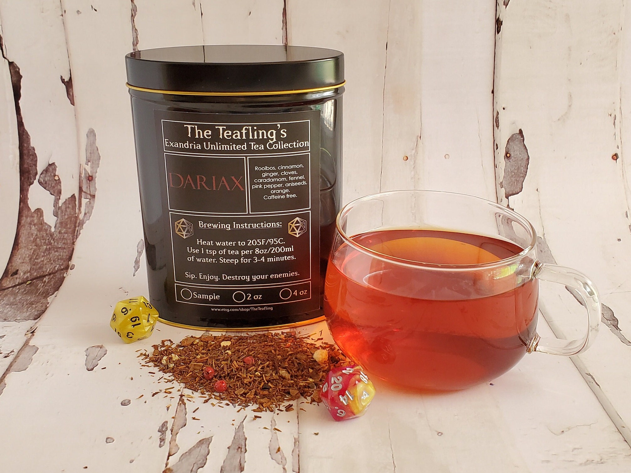 Dariax Inspired Tea Blend - Exandria Unlimited Collection