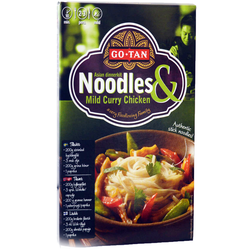 Noodle dinnerkit Curry - 50% rabatt