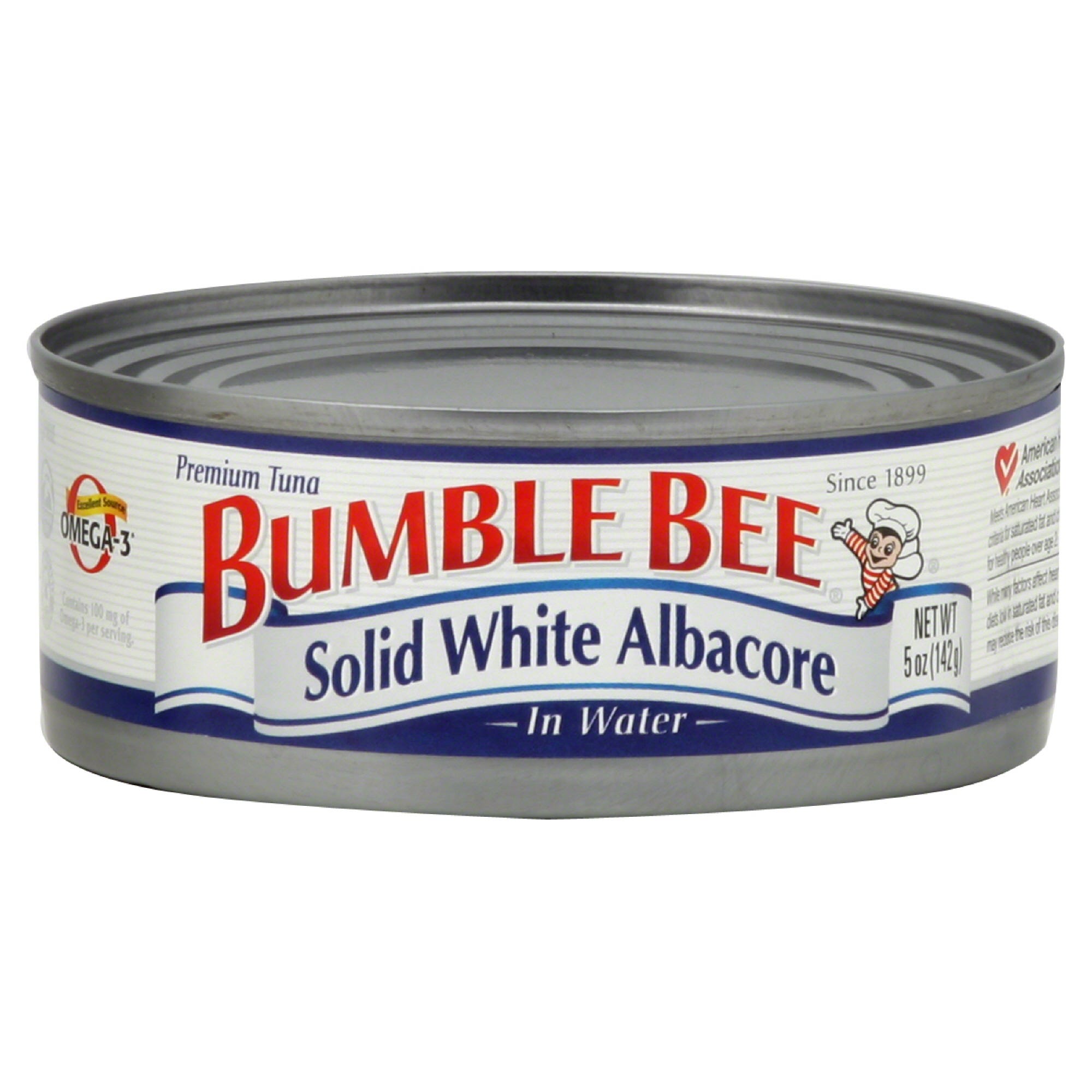 Bumble Bee Tuna, Premium Solid White Albacore - 5 oz