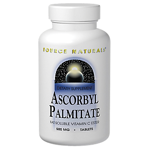 Ascorbyl Palmitate - Fat Soluble Vitamin C Ester - 500 MG (180 Capsules)