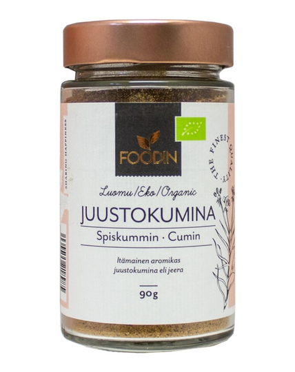 Osta FOODIN Juustokumina, luomu, 90 g netistä 