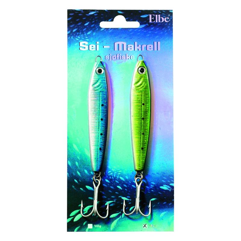 Elbe Sei/Makrell 60g 2-pack