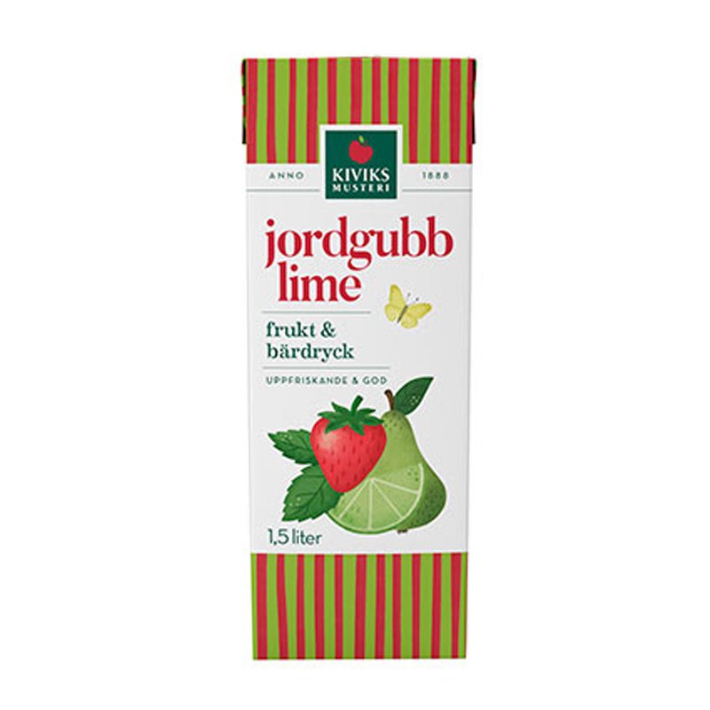 Fruktdryck Jordgubb & Lime - 33% rabatt