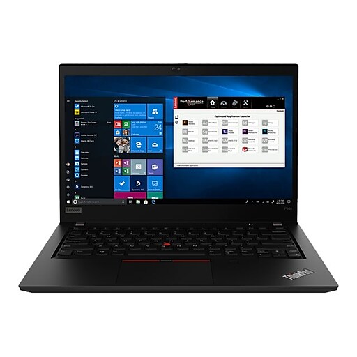 Lenovo ThinkPad P14s Gen 1 20Y1 14" Notebook, AMD Ryzen 5, 32GB Memory, 512GB SSD, Windows 10 Pro (20Y10012US)
