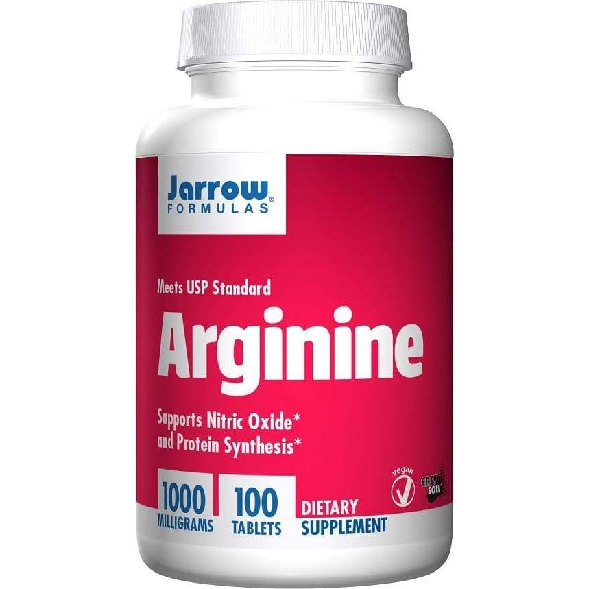 Arginine, 1000mg - 100 tablets