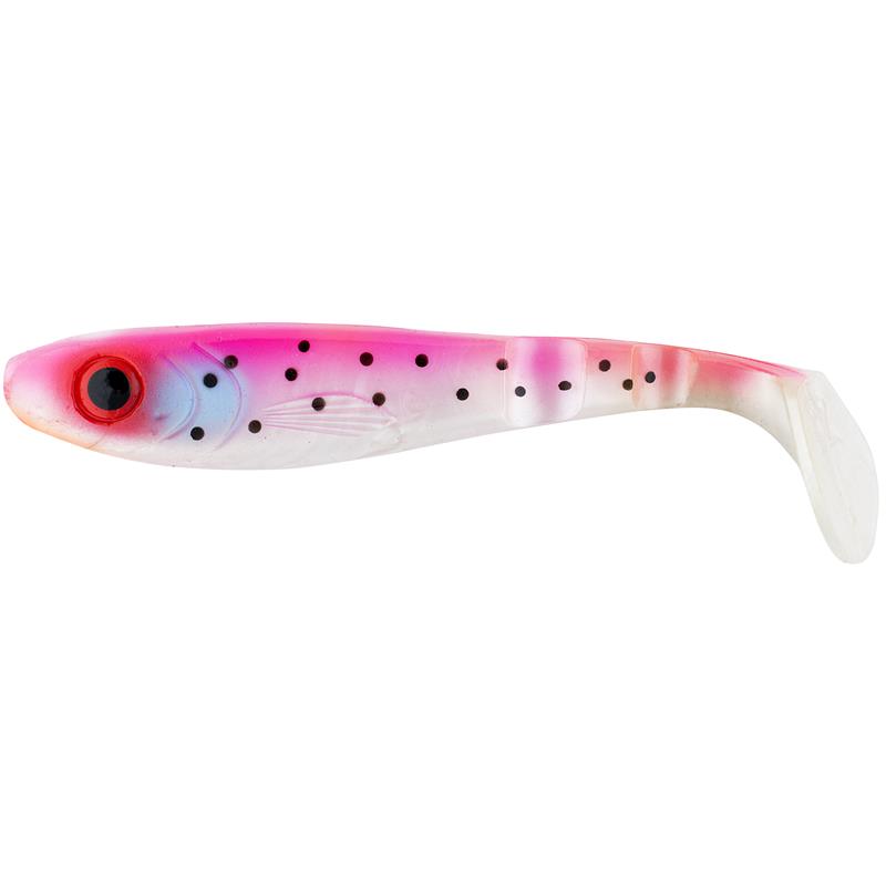 Svartzonker McPike Pink trout 21cm Skaper vibrasjoner på dyp og grunt vann