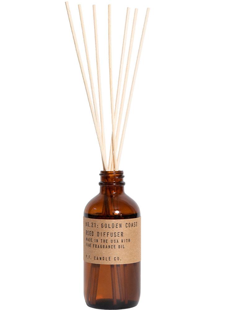 P.F. Candle Co. No. 21 Golden Coast Reed Diffuser