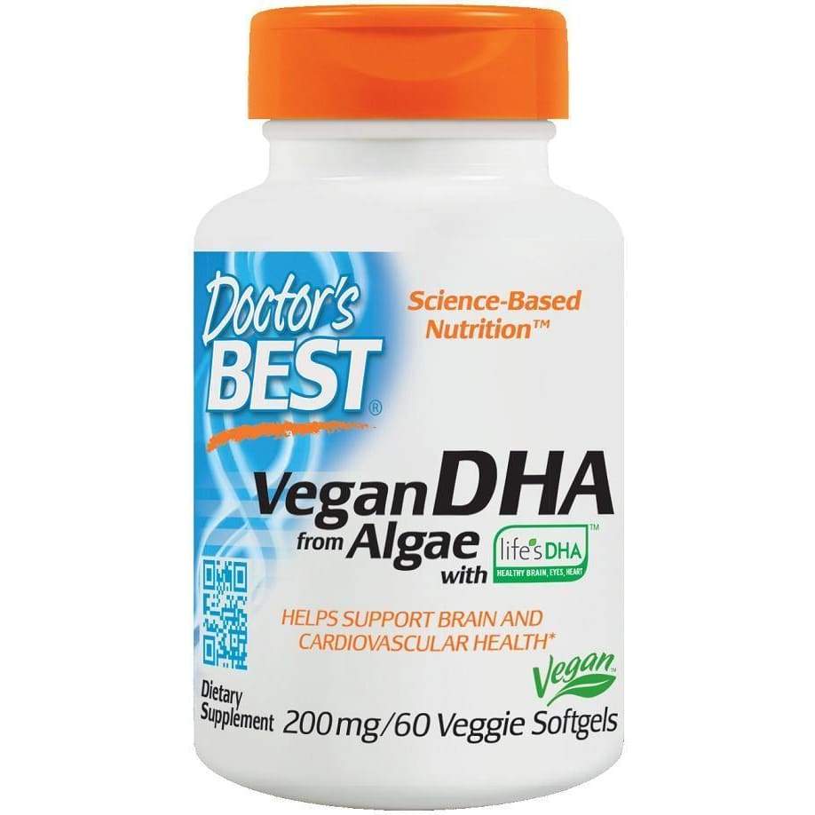 Vegan DHA from Algae, 200mg - 60 veggie softgels