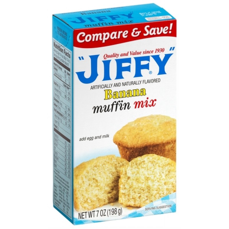 Jiffy Banana Muffin Mix 198g