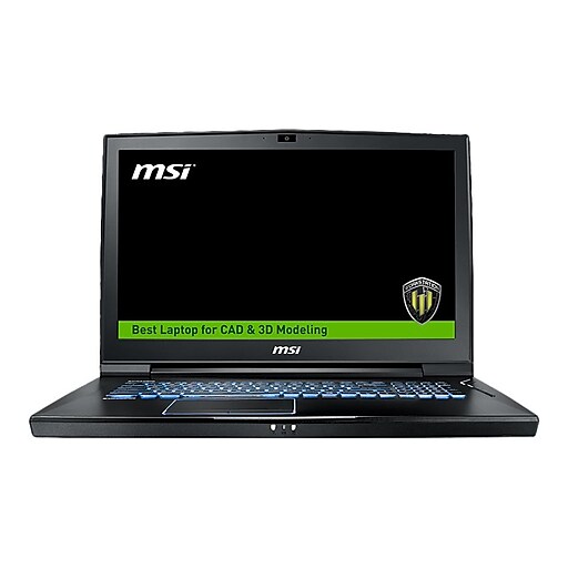 MSI WT73VR 7RM 1211US 17.3" Mobile Workstation Laptop, Intel i7
