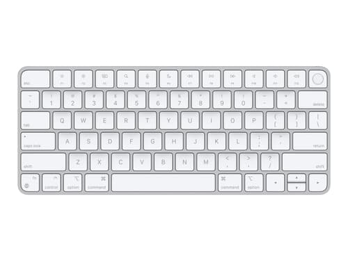 Osta Apple Magic Keyboard With Touch Id (2021) Langaton, Bluetooth  Ruotsalainen/suomalainen Hopea, Valkoinen Näppäimistö netistä 