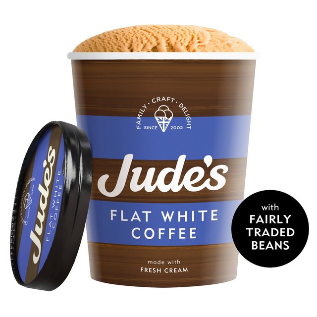 Jude's Flat White Coffee Dairy Ice Cream