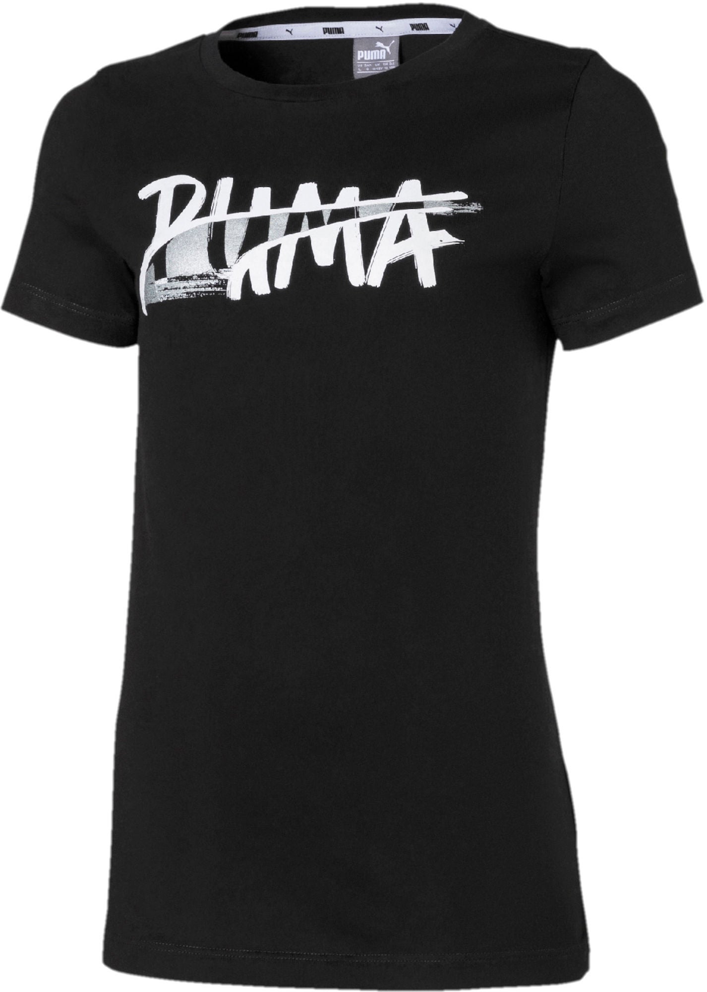 Puma Logo T-Shirt, Black 104