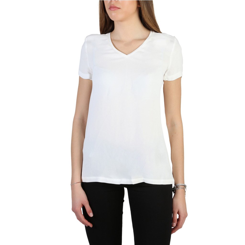 Armani Jeans Women's T-Shirt White 305025 - white 42 EU