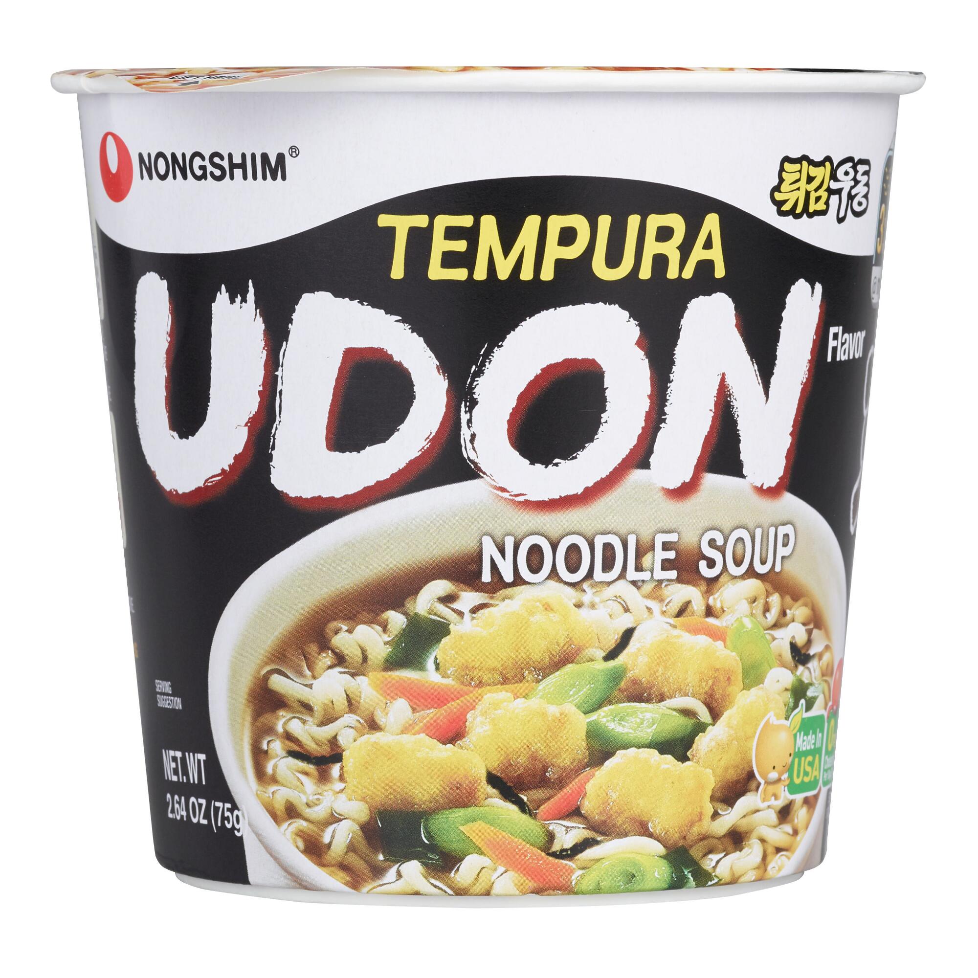 Nongshim Tempura Udon Noodle Soup Cups Set of 6 by World Market