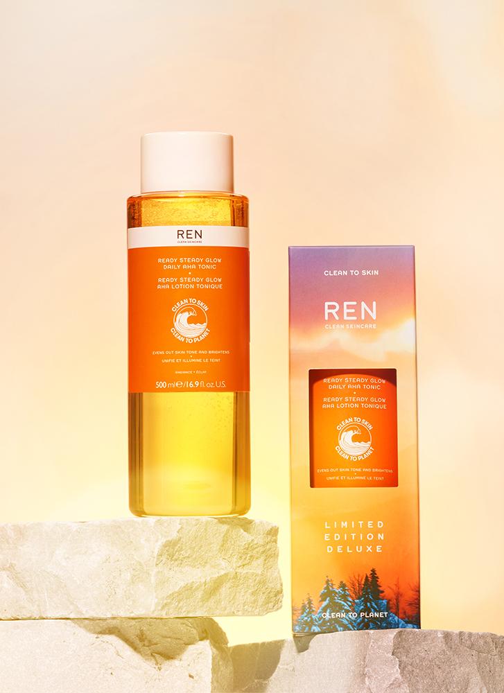 REN Clean Skincare Deluxe Ready Steady Glow Daily AHA Tonic (worth £39)