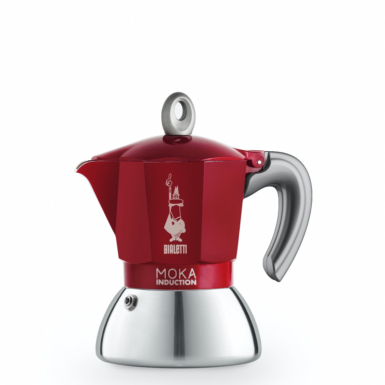 Bialetti - Moka Induction Edition 2.0 - 2 Cups - Red (6942)