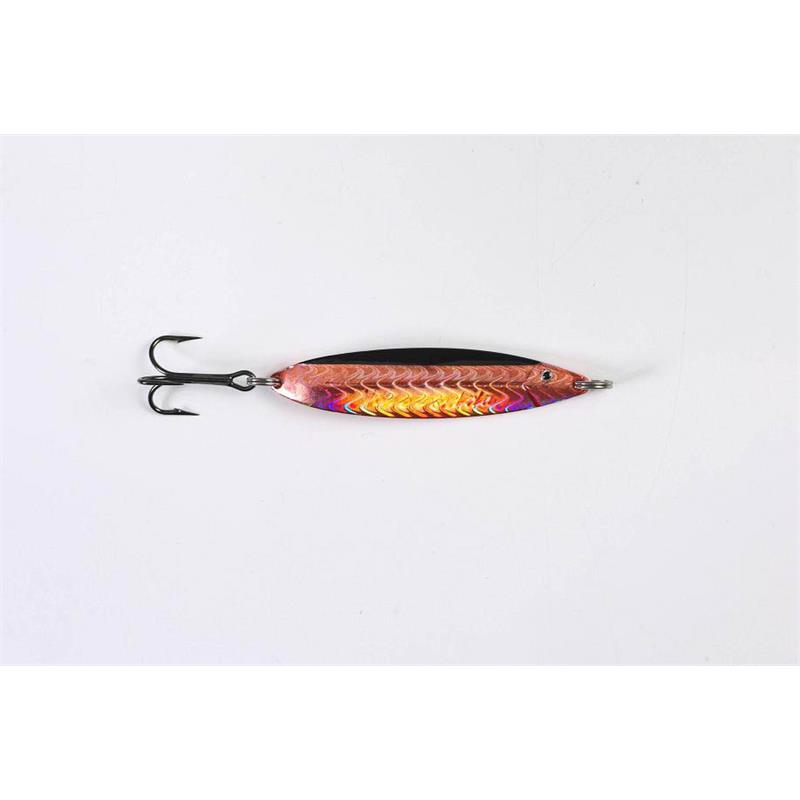 Cuillère De Pêche Blue Fox Remen Moresilda Holographic 6g, Argent/rouge
