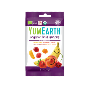 Yum Earth vingummi med frugtsmag Ø - 50 g