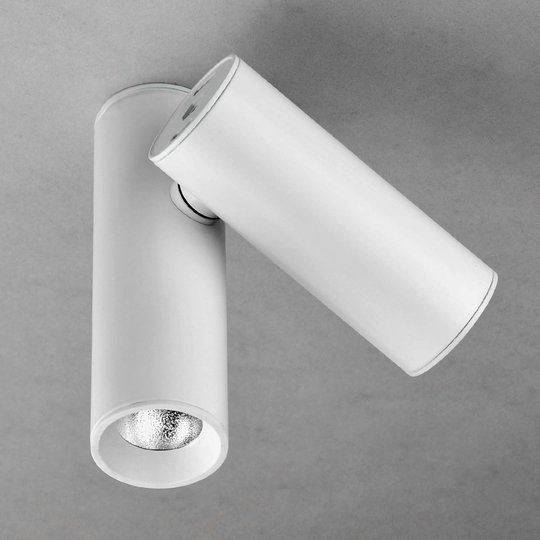 Milan Tub - LED-kattovalaisin, 2-lamp., valkoinen