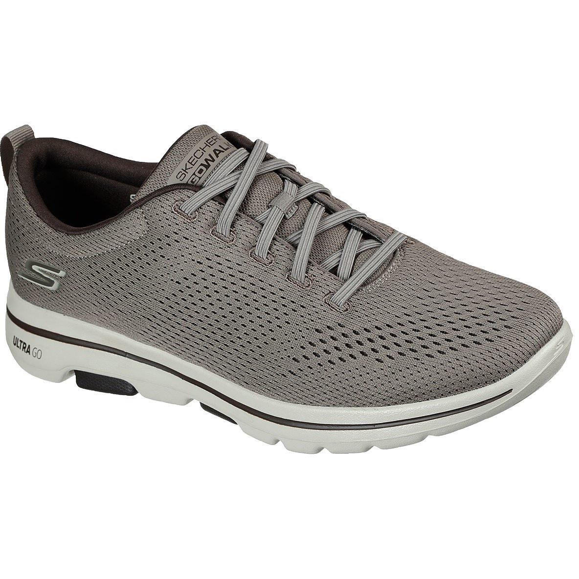Skechers Men's Go Walk 5 Warwick Trainer Various Colours 32200 - Khaki 7
