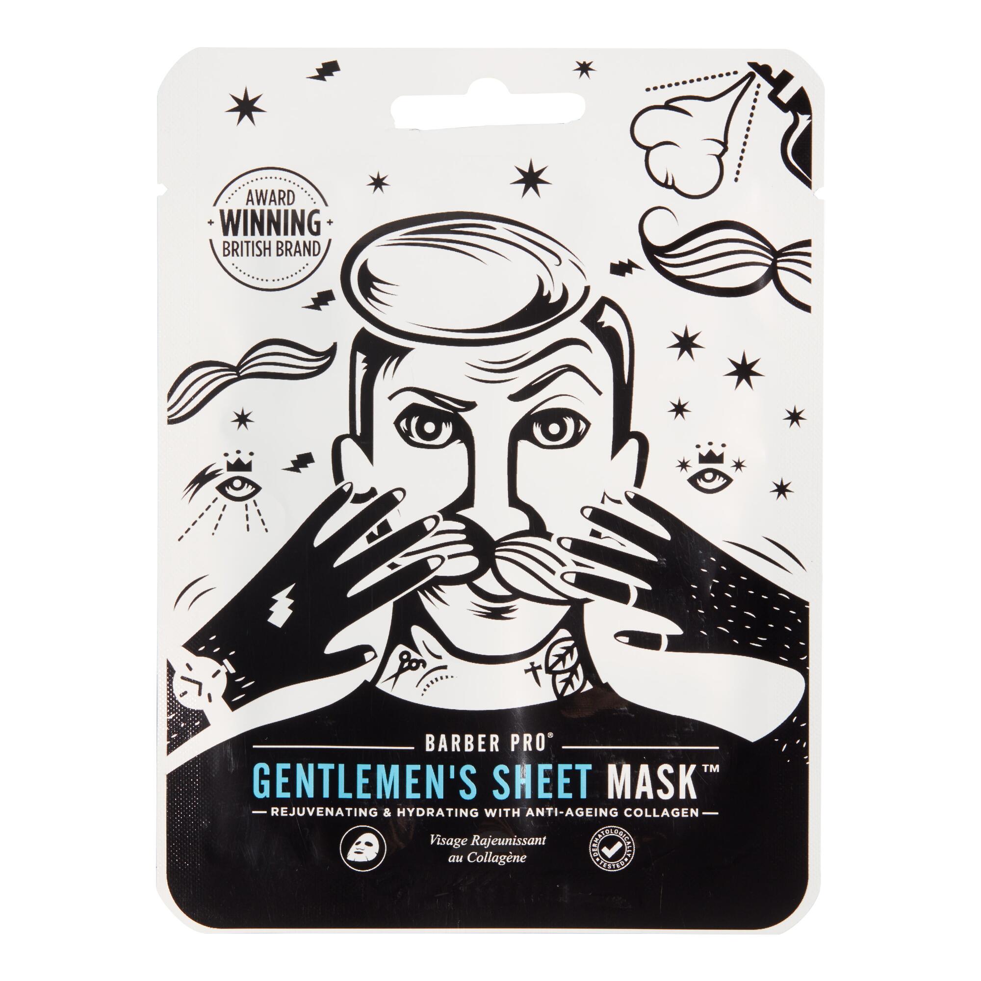 Barber Pro Gentlemen's Sheet Mask by World Market