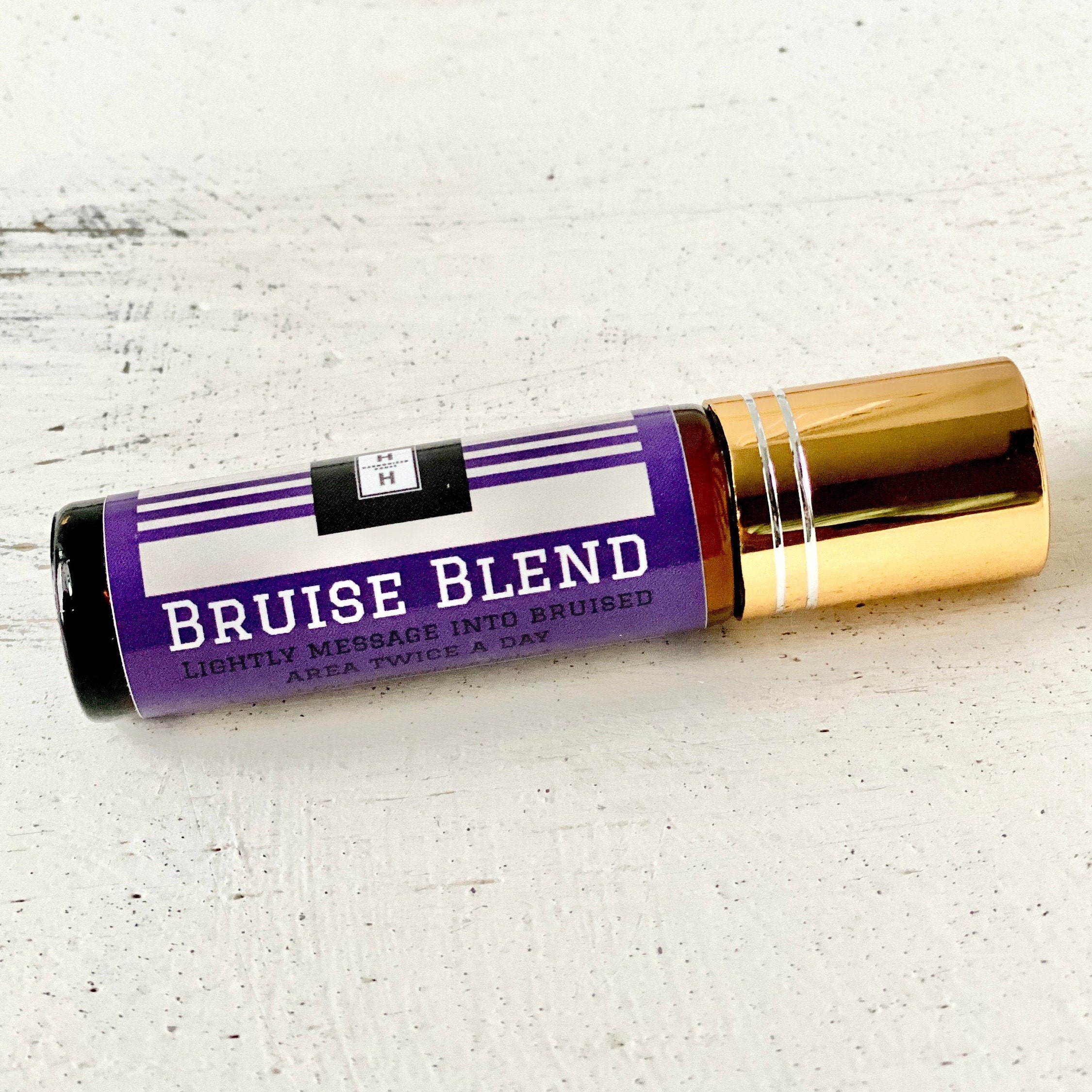 Bruise Blend | Deep Bruising Abrasions Trauma Oil Bumps & Scrapes Muscle Organic Essential Oils Blends